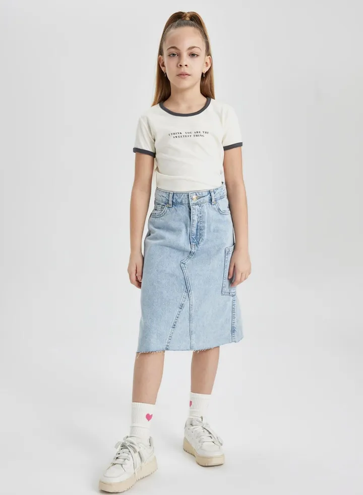 Girl Long Fit Skirt