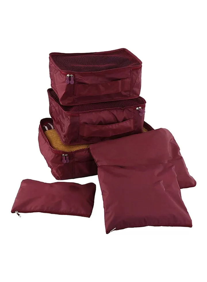 6 Piece Of Zipper Storage Bag 325grams