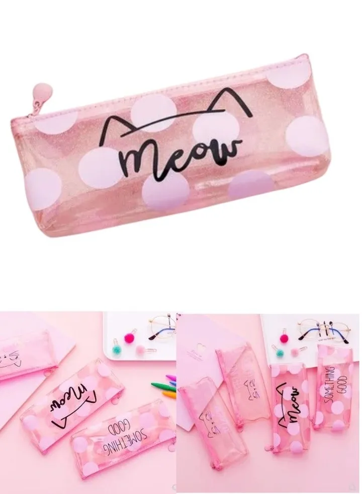 1 piece pencil bag for school supplies,office supplies bag, multicolor