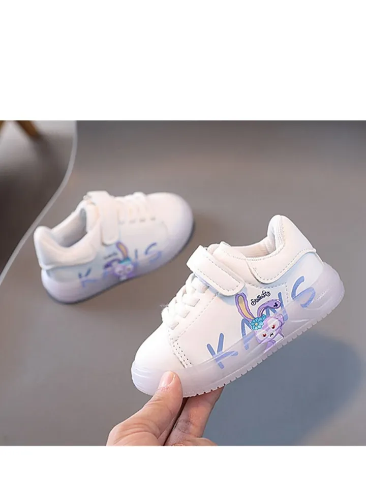 New Flash Children Shoes White
