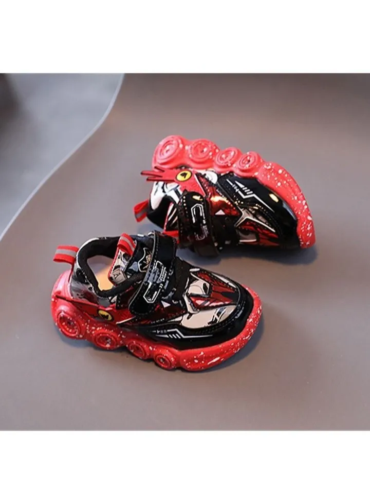 Luminous Fashion Pupils Sneakers Red
