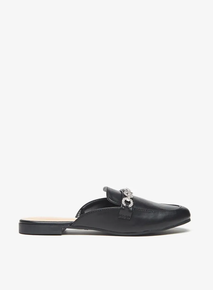 Women's Embellished Slip-On Mules