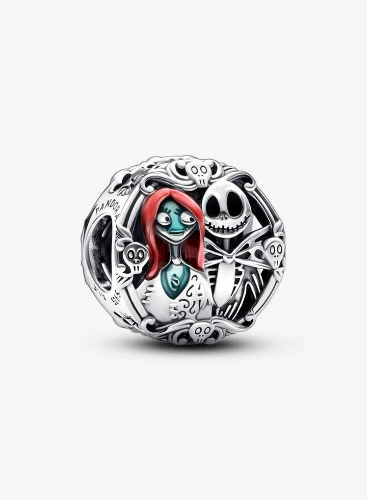 925 Sterling Silver Disney The Nightmare Charm for Pandora Moments Women's Bracelet 792292C01