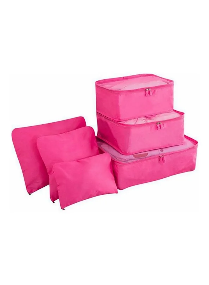 6-Piece Travel Storage Organizer Bag Set 23x19x11cm