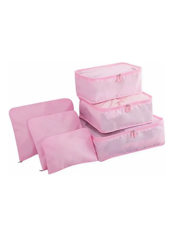 6-Piece Travel Storage Organizer Bag Set 23x19x11cm