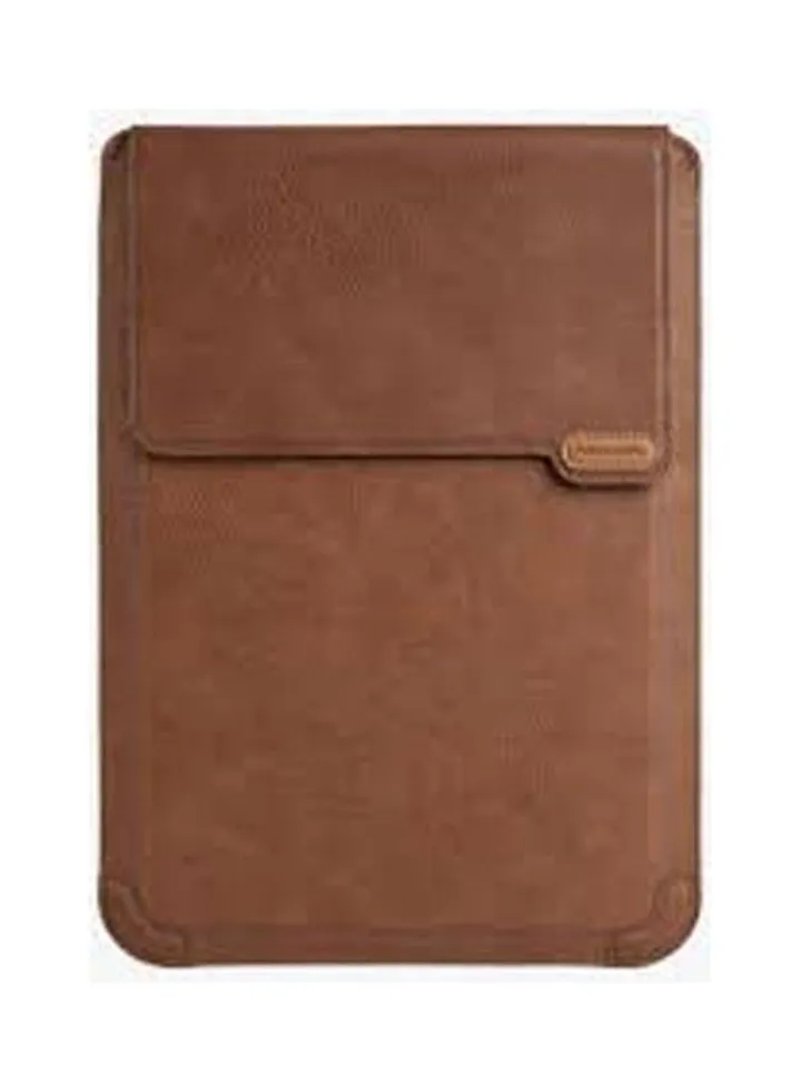 Universal Laptop Case 14" 3in1 Water Ripple Brown