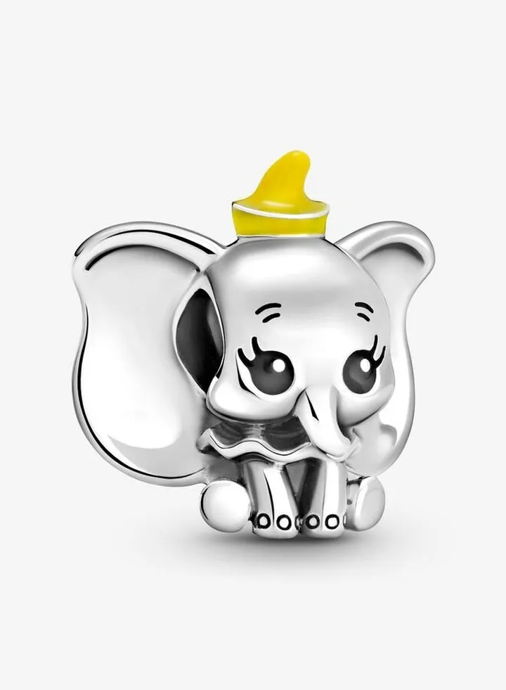 925 Sterling Silver Disney Dumbo Charm for Pandora Moments Women's Bracelet 799392C01