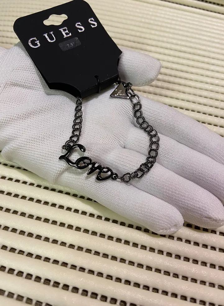 Guess Bracelet For Unisex Size 7.5" Made In USA
