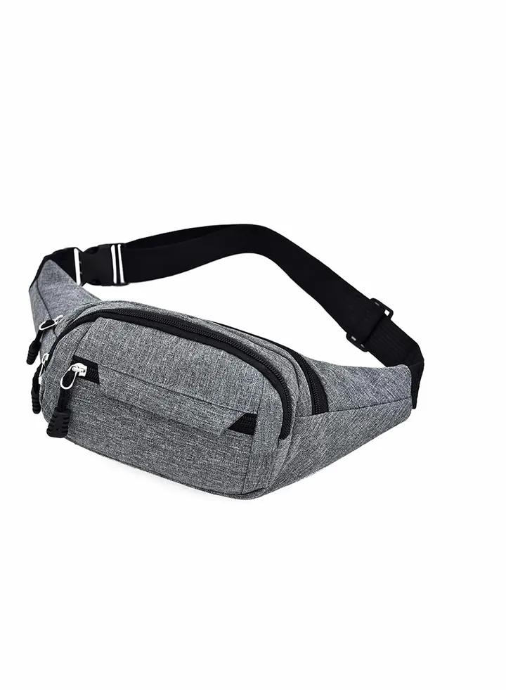 Sports Waist Bag Unisex Fanny PackWater Proof Fanny Pack and Wear-Resistant 4 Pockets Large Capacity Runner Gifts Travel Fanny PackOutdoor Sports Waist Bag