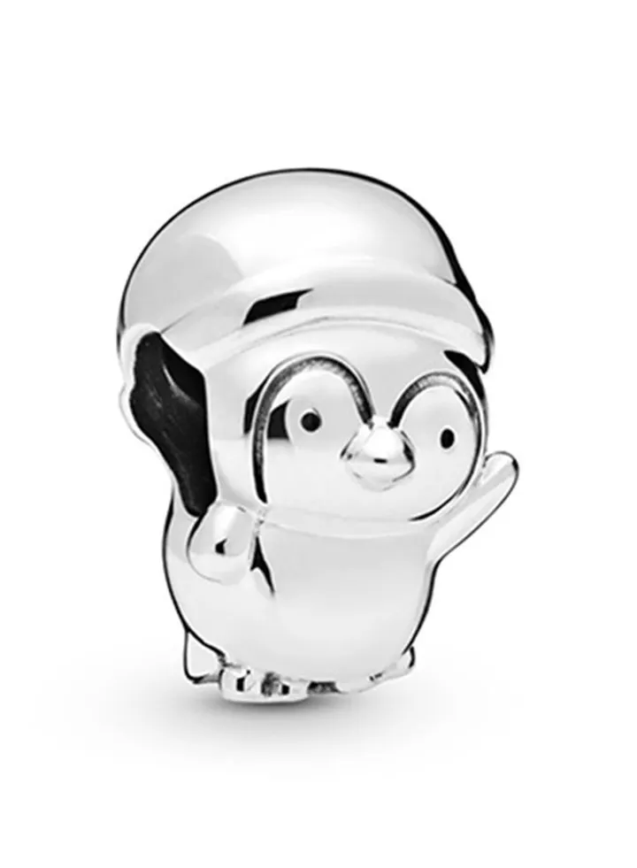Sterling Silver Penguin Charm