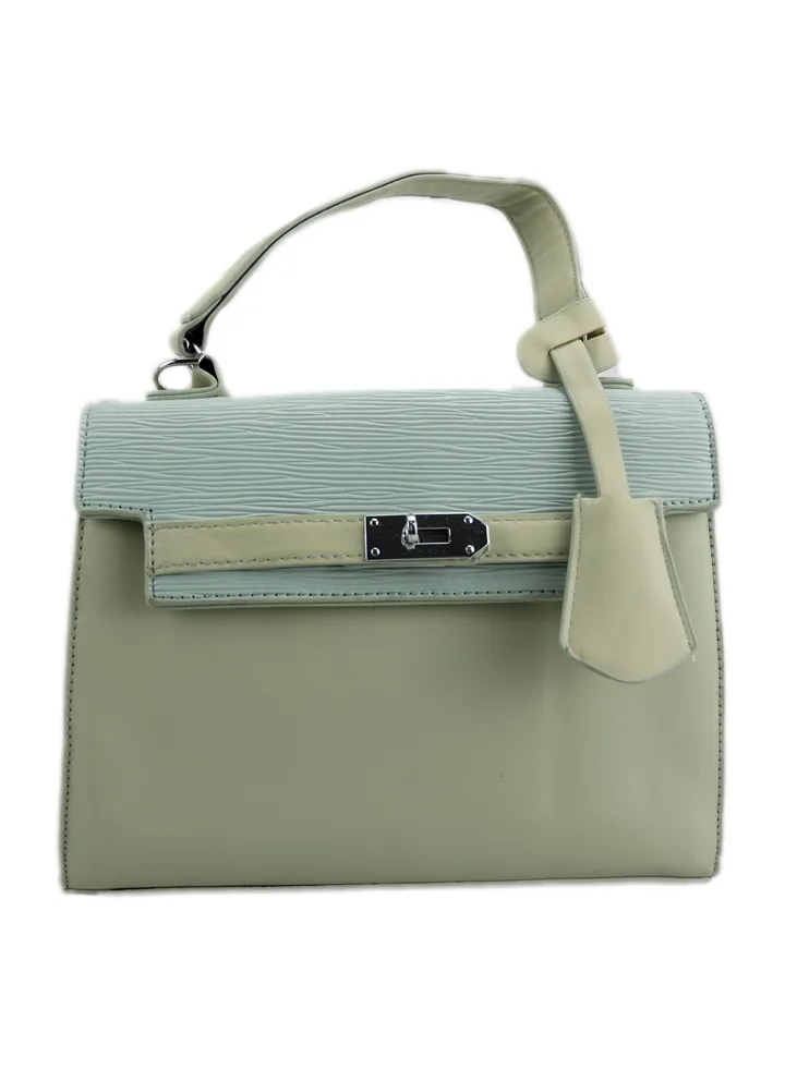 Kelly Pu Leather Women Green Leather Handbag Shoulder Bag Popular Casual Women Bag