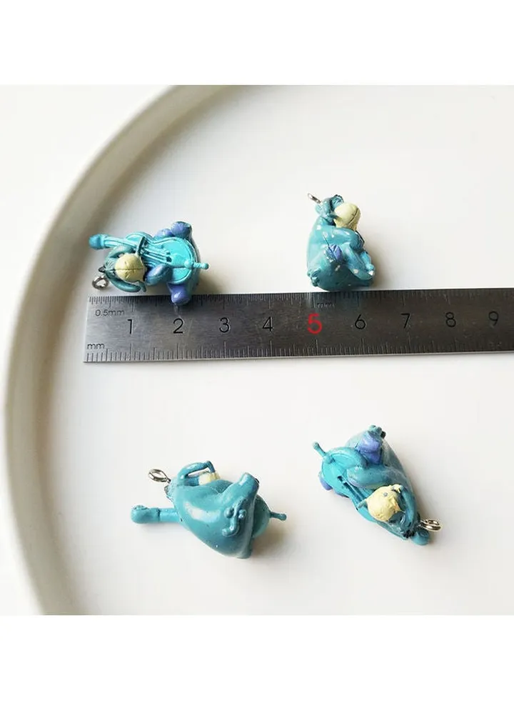 4-Piece Stylish Earring Making Charms Set