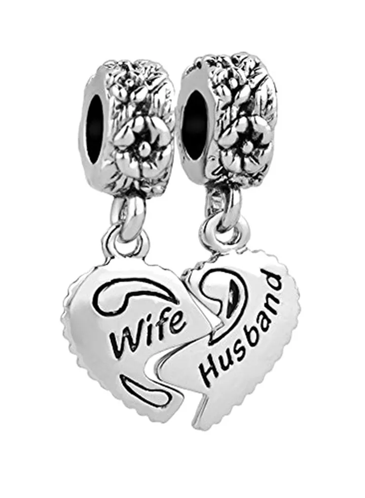 Wife And Husband Love Family Celtic Knot Dangle For Bracelet