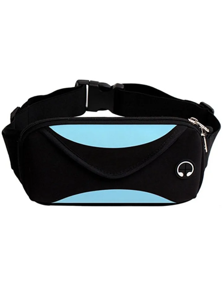 Large Capacity Running Waist Pack, Water Resistant Waist Bag with Headphones Hole, Gym Fitness Waist Pack for Walking Workout Jogging Hiking
