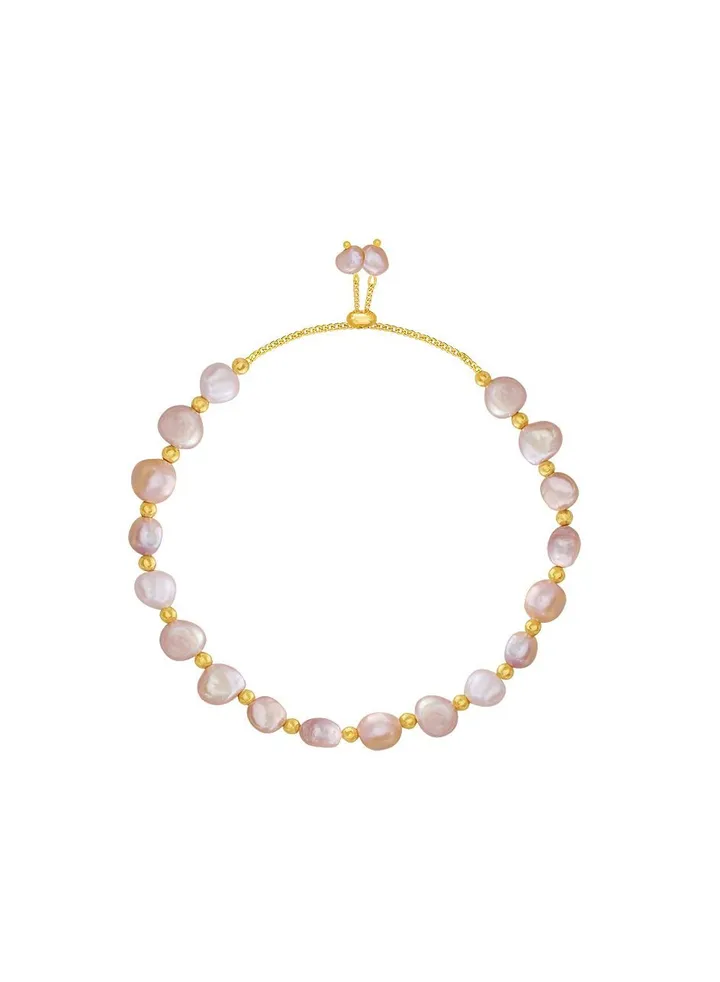 Baroque freshwater pearl bracelet