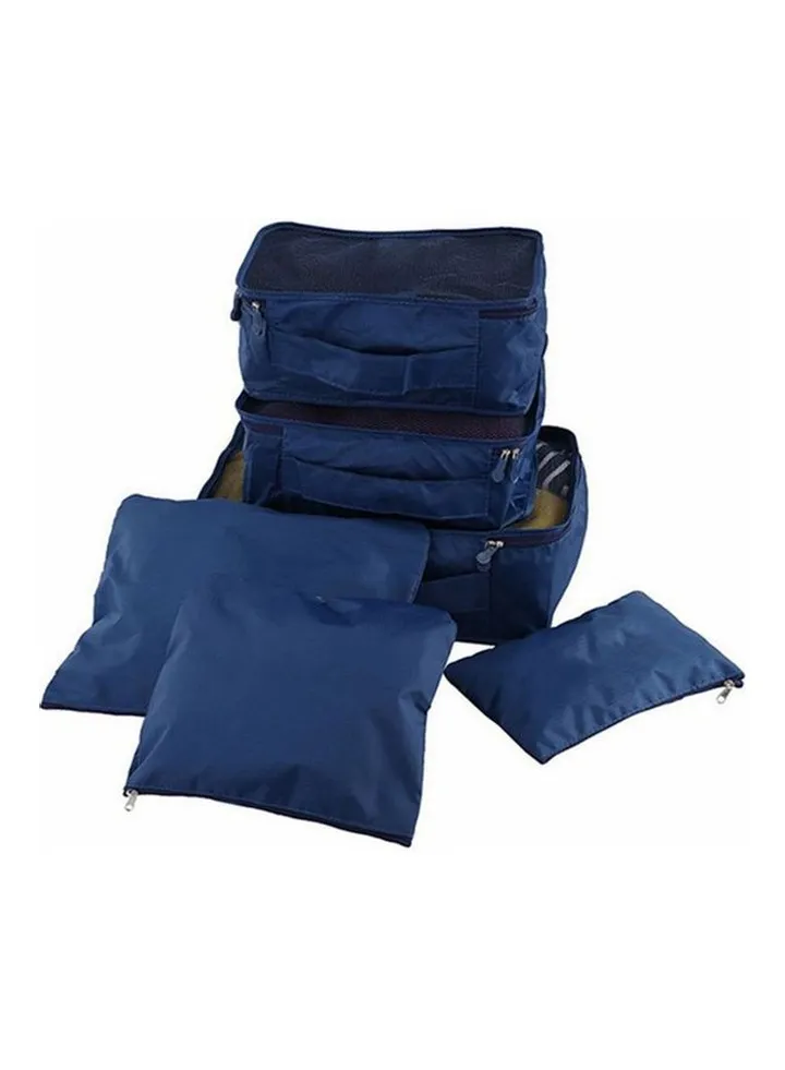 6-Piece Travel Storage Organizer Bag Set 23x19x11cm