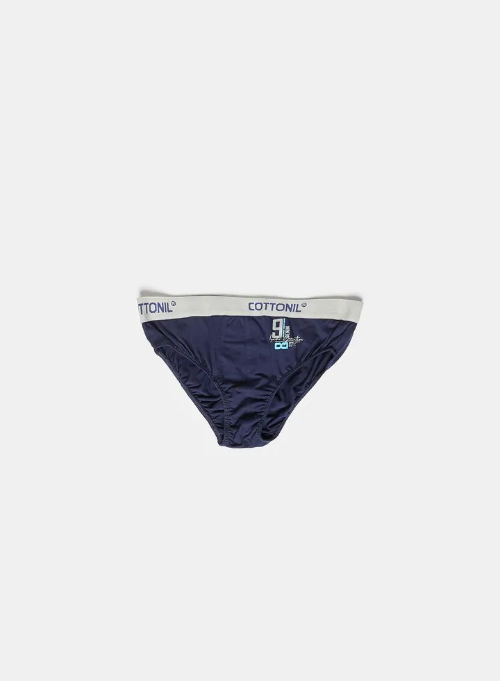 Cottonil Relax Brief For Men - Dark Blue;M