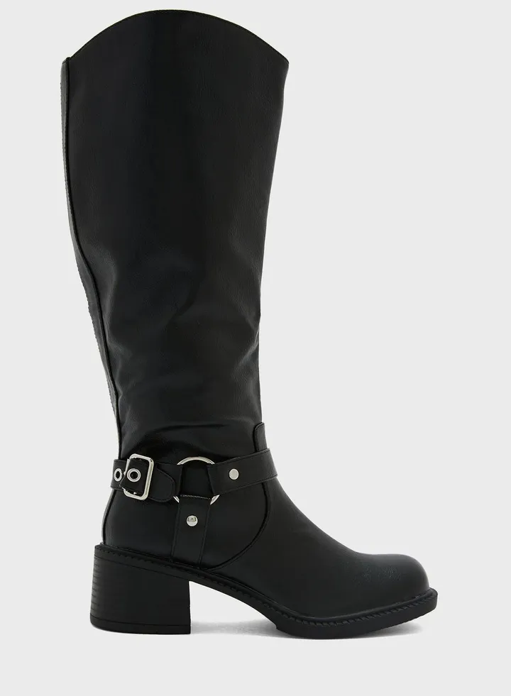 Biker High Boots