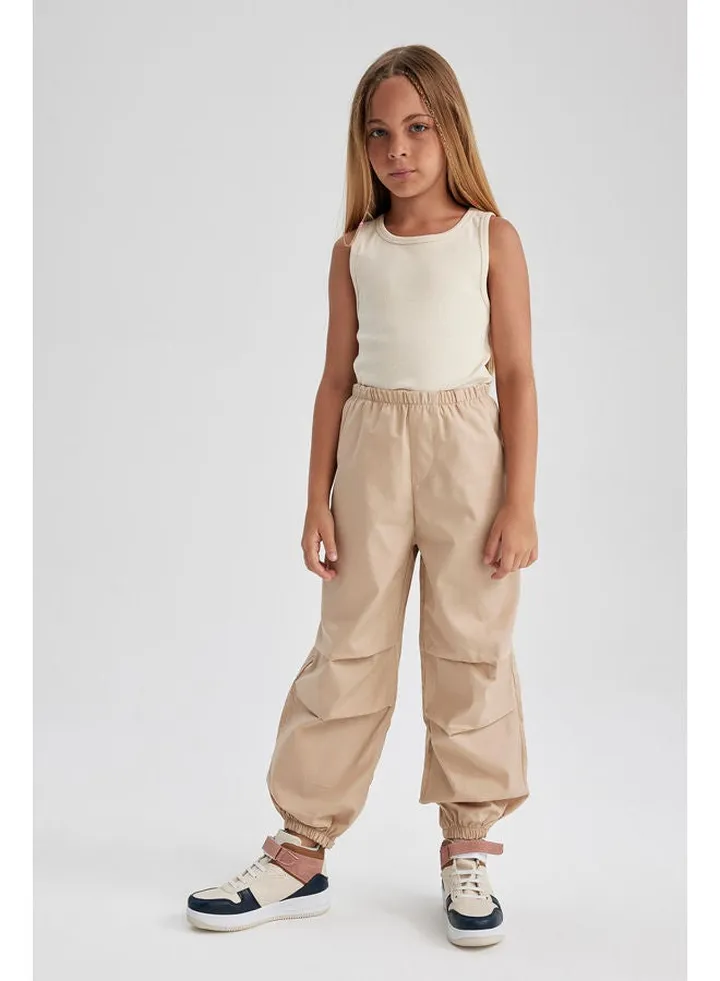 Girl Parachute Woven Trousers