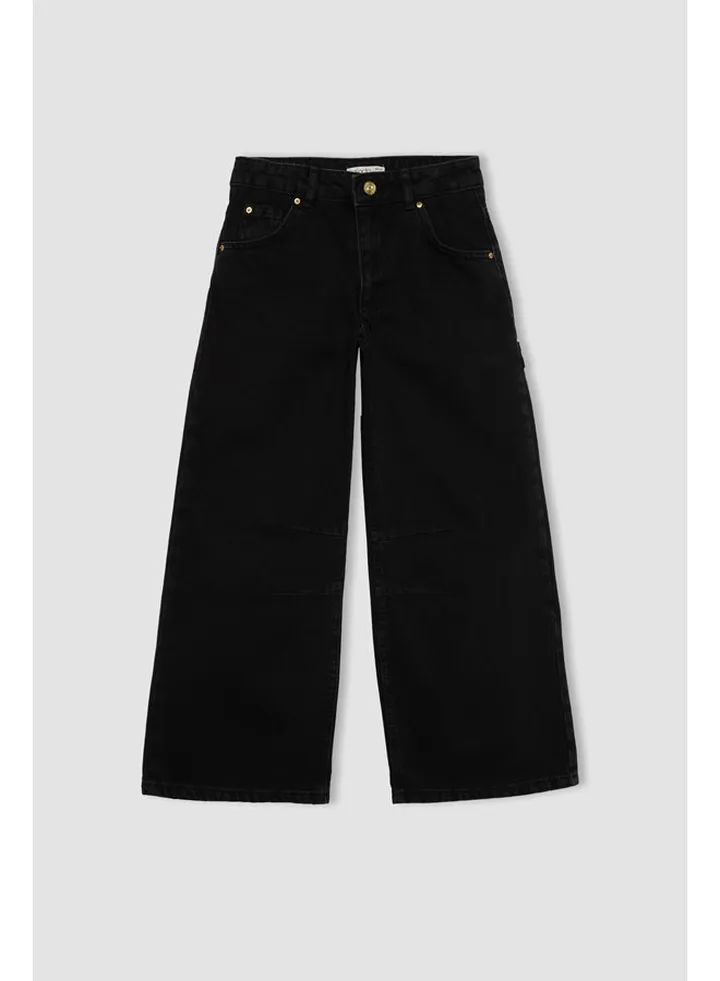 Girl Baggy Denim Trousers