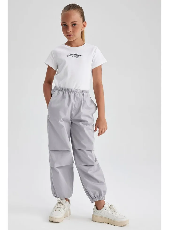 Girl Parachute Woven Trousers