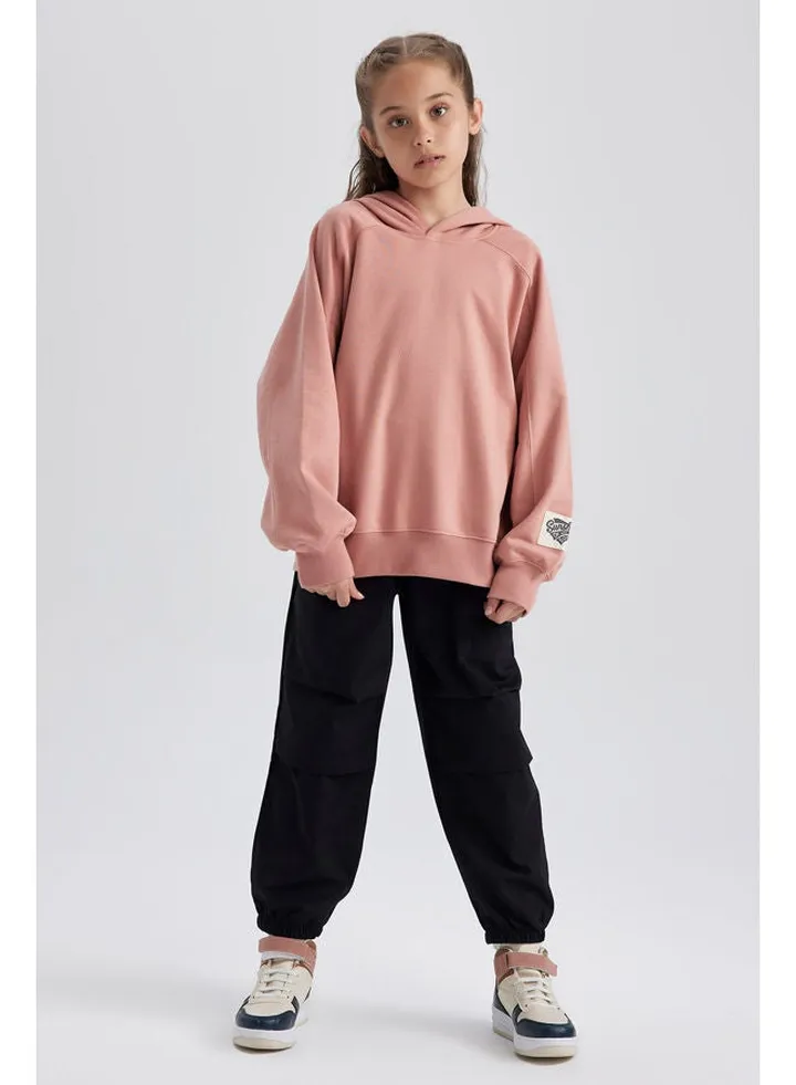 Girl Parachute Woven Trousers