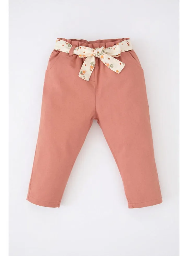 BabyGirl Regular Fit Woven Trousers