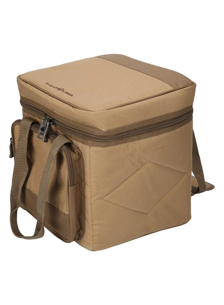 Jeddah bag for trips, Camping bag, Kaki, Size 32.5*27*31Cm