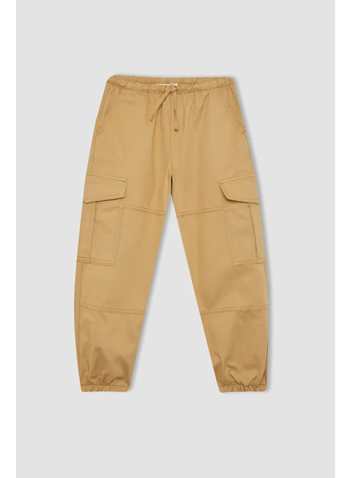 Girl Parachute Cargo Woven Trousers