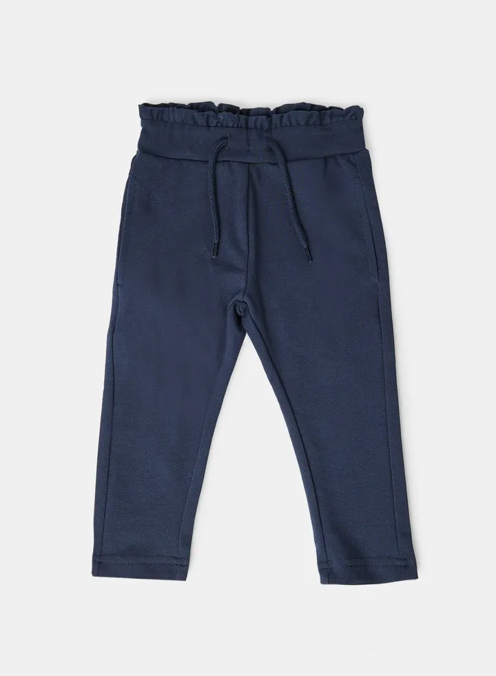 Girls Paperbag Waist Pants