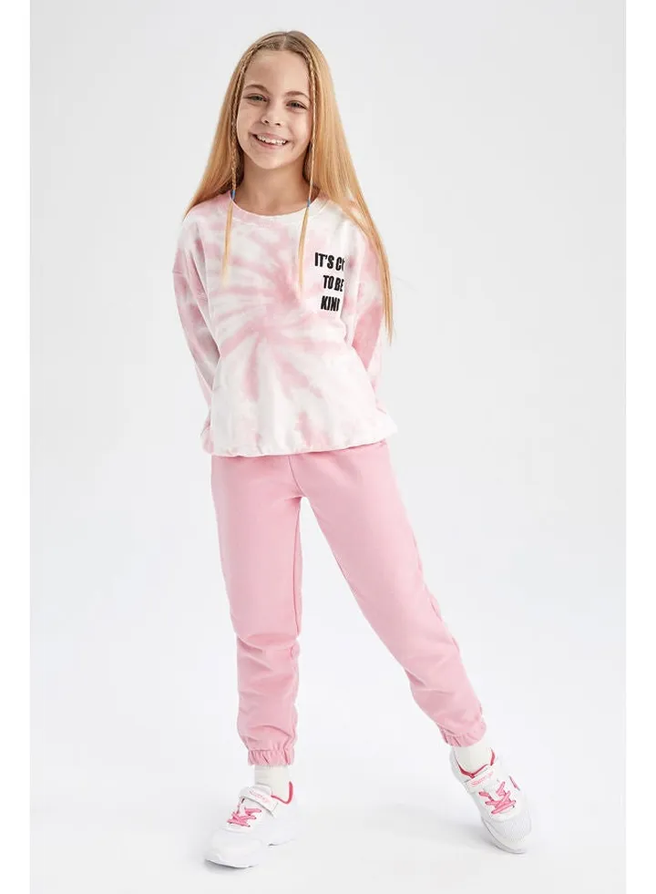 Girl Jogger Fit Knitted Trousers