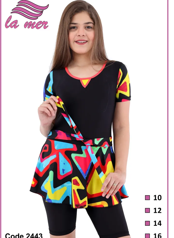 Girls Fashionable La Mer Swimsuit