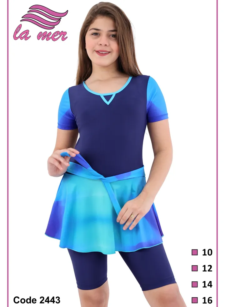 Girls Fashionable La Mer Swimsuit