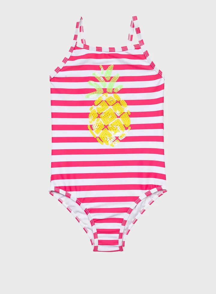 Kids Striped Swimwear