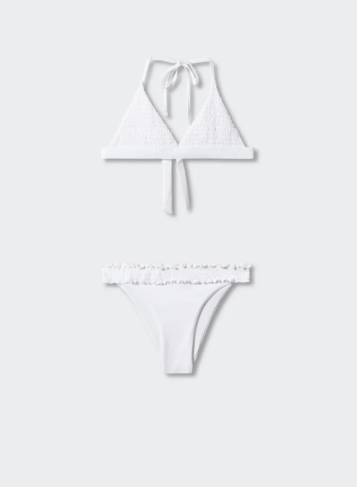 Youth Ruched Texture Bikini