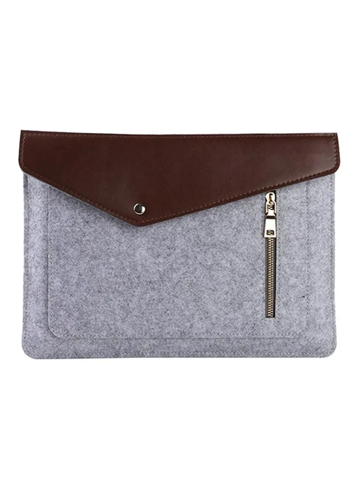 12-Inch Laptop Bag For Macbook Light Grey