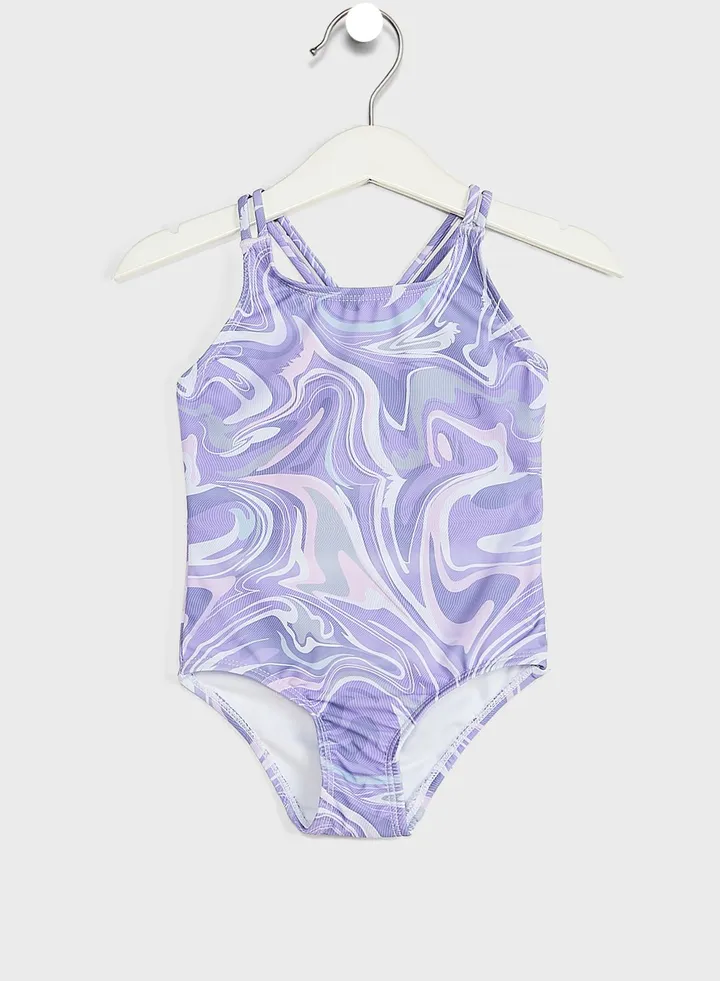 Kids Graphic Swimsuit
