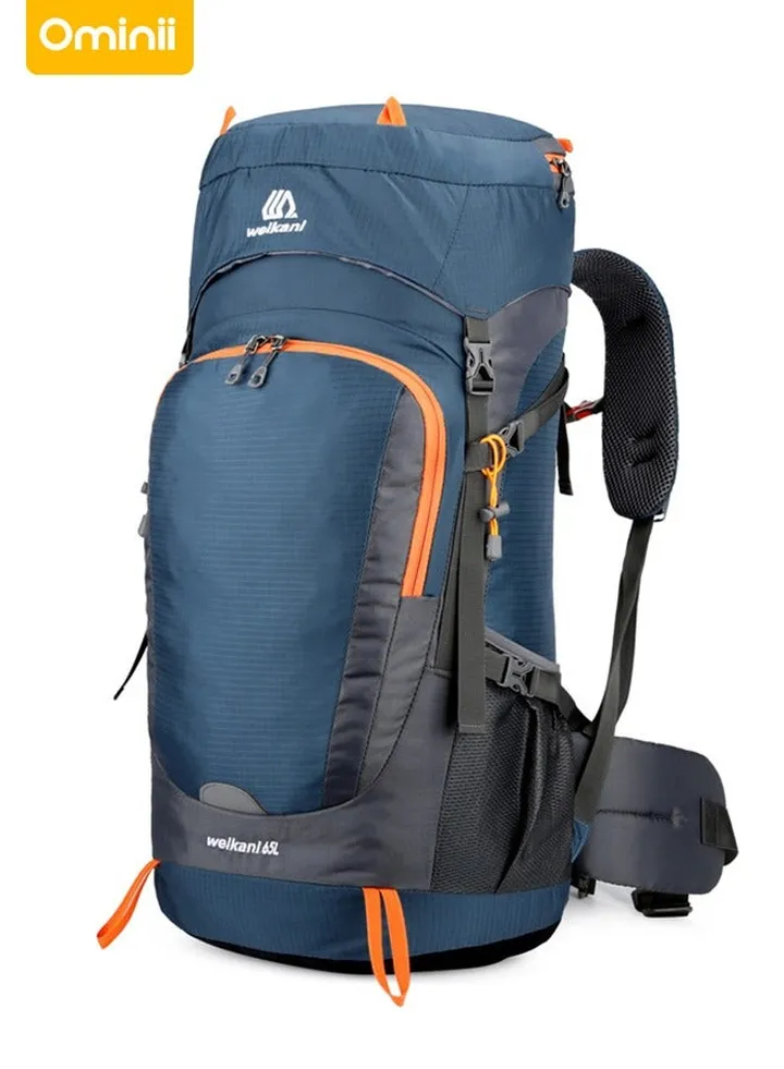 65L Unisex Backpack for Men and Women Travel Outdoor Bag Camping Rucksack Large Capacity