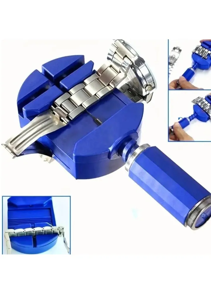 Manual Watch Band Remover Link Pin Metal Adjustor Watch chain Repairing Tool
