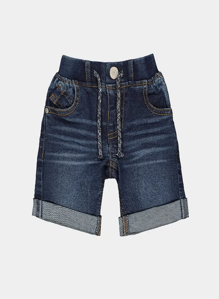 Denim Shorts Dark Wash