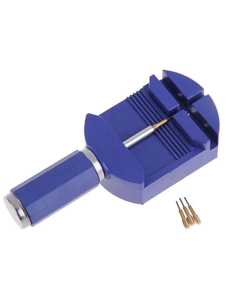 Watch Band Repair Tool With 3 Spare Pins Blue