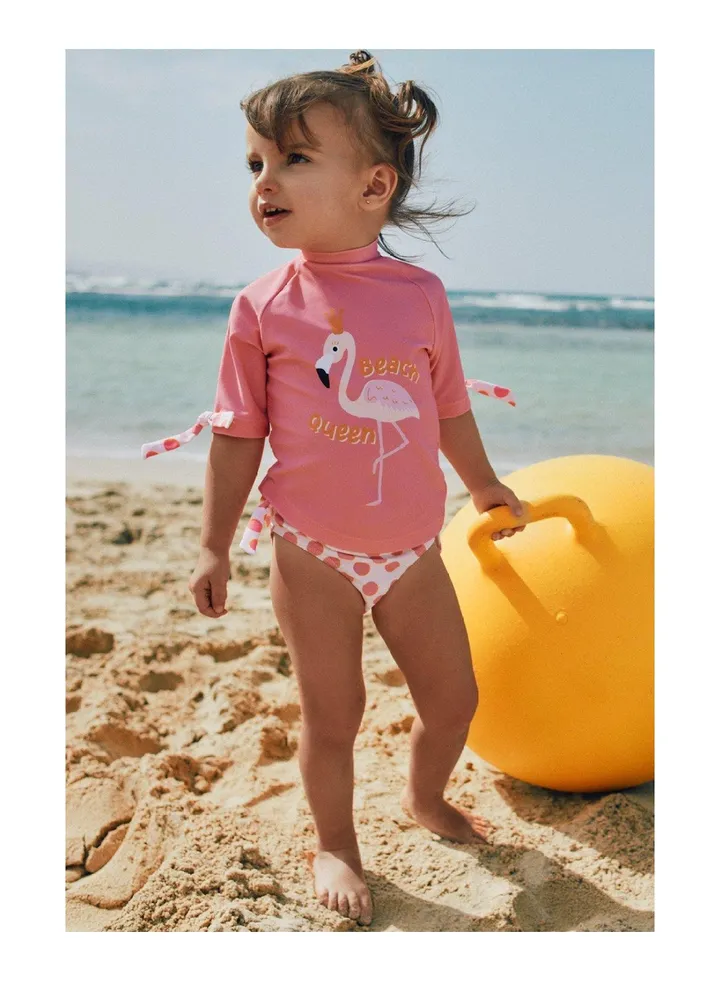Toddler Girl Beach Queen 2 Piece Swimsuit