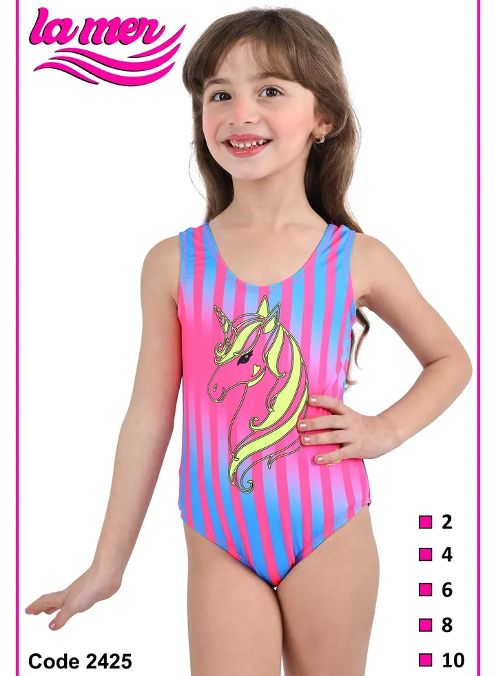Girls horse characters La Mer Swimsuit