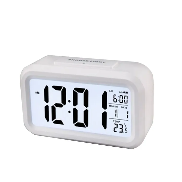 Smart Nightlight Electronic Children Bedside Large Screen Digital Clock