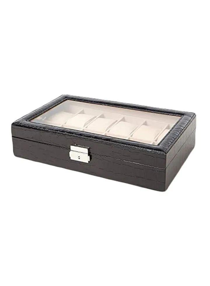 12-Compartment Watch Organizer