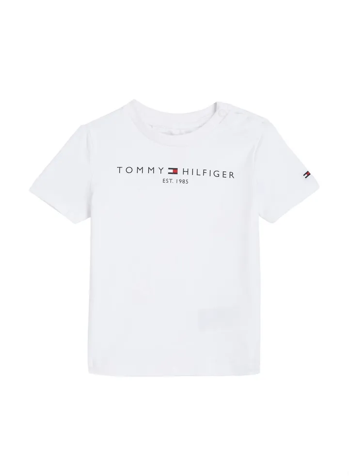 Baby's Essential Logo T-Shirt, White