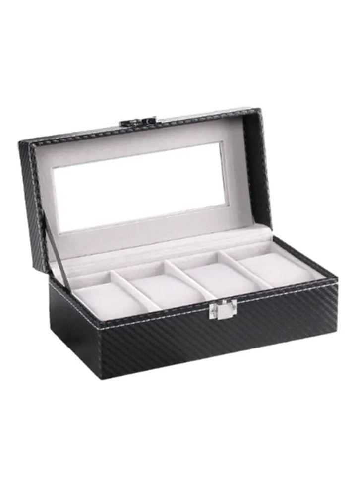 unisex 4-Compartment Watch Organizer
