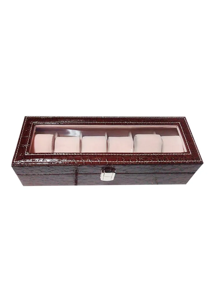women 6-Slot Watch Case