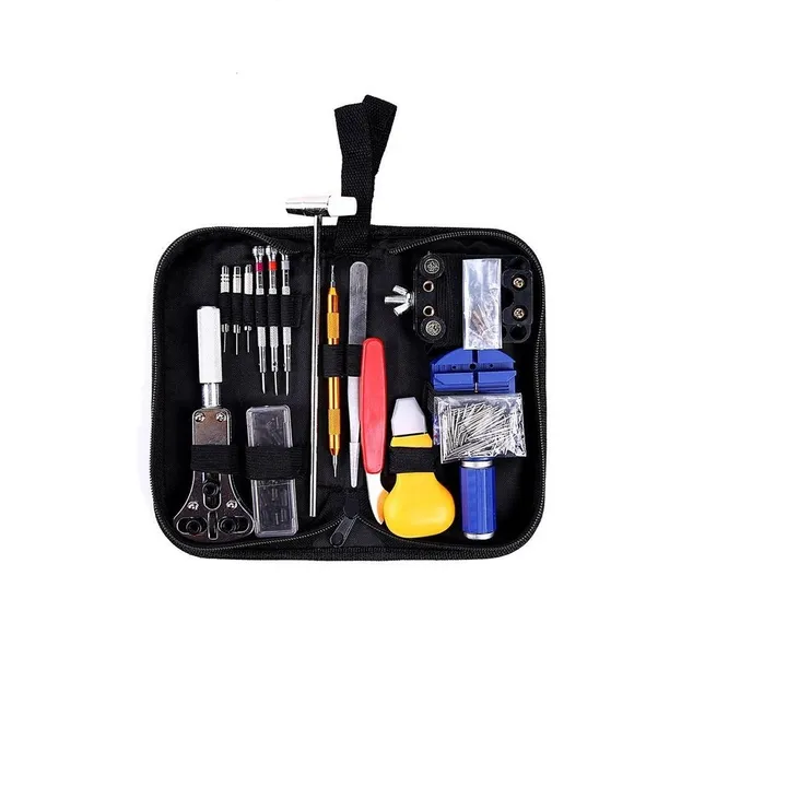 147-Piece Portable Watch Repair Tool Kit With Carrying Case
