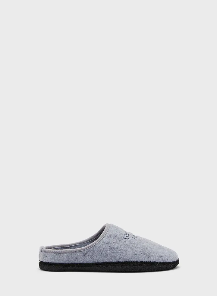 Youth Logo Bedroom Slippers